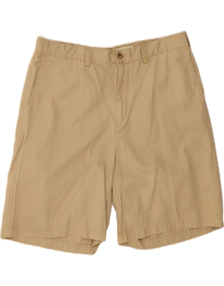 EDDIE BAUER Mens Chino Shorts W38 XL Beige Cotton Vintage Eddie Bauer and Second-Hand Eddie Bauer from Messina Hembry 