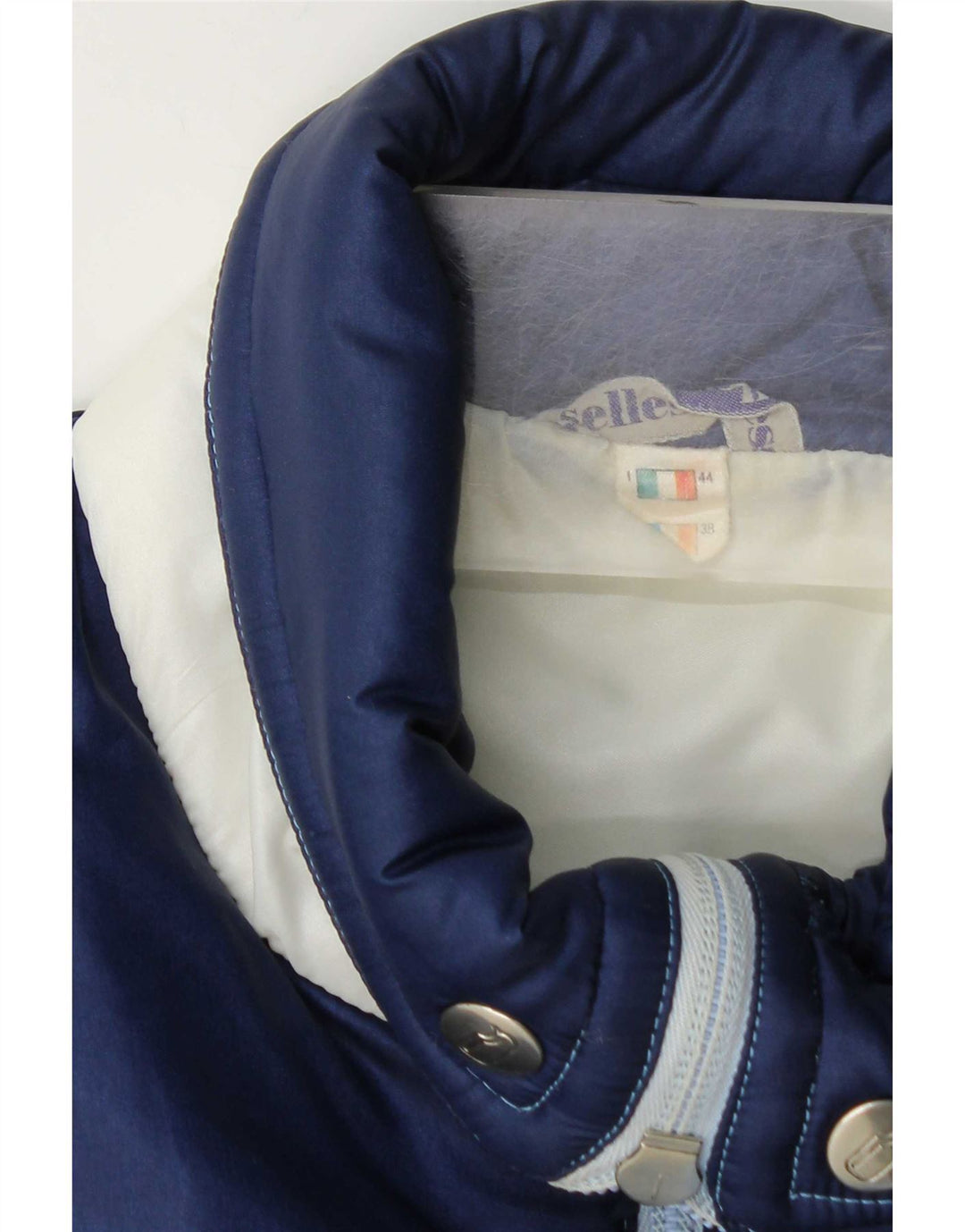 Giacca imbottita da donna Ellesse IT 44 Blu medio Colourblock