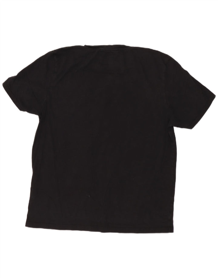 TED BAKER Mens Graphic T-Shirt Top Size 6 2XL Black