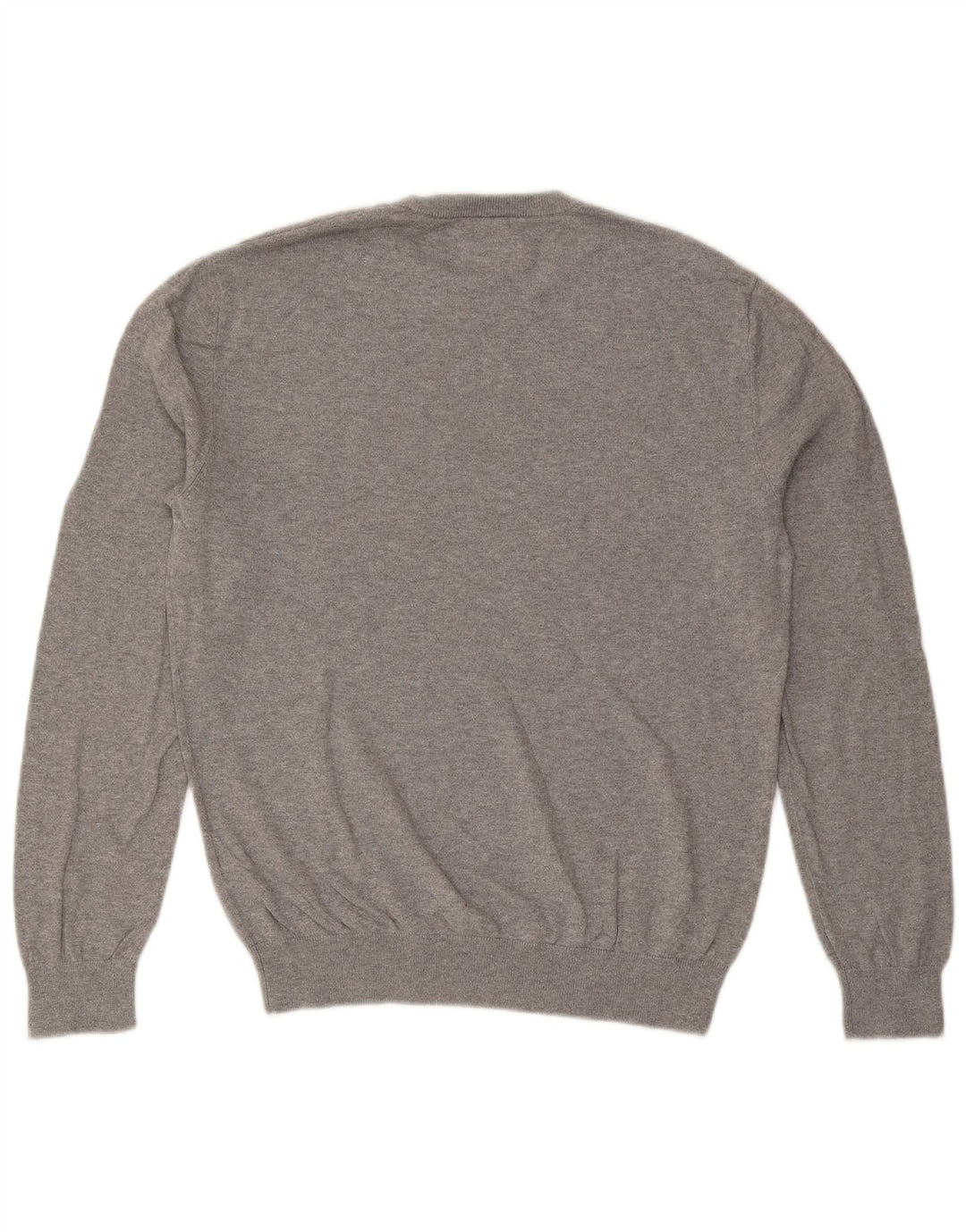 Jack Wills Mens Crew Neck Jumper Sweater Large Grey Cotton