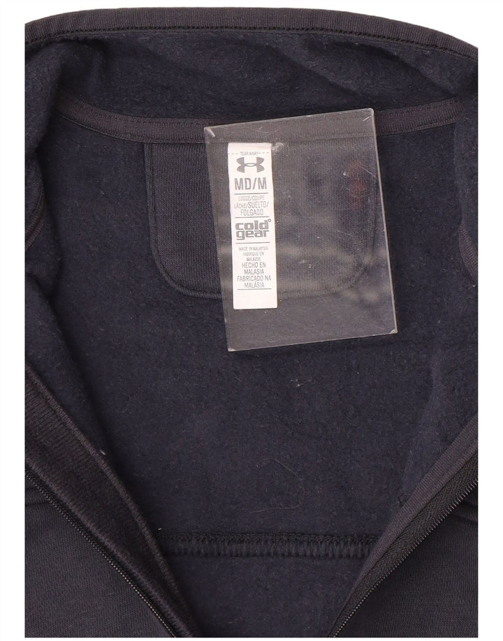 Męski sweter UNDER ARMOUR Cold Gear z zamkiem błyskawicznym, średni granat
