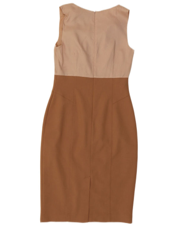 Γυναικείο αμάνικο φόρεμα Oasis UK 10 Small Pink Colourblock Polyester