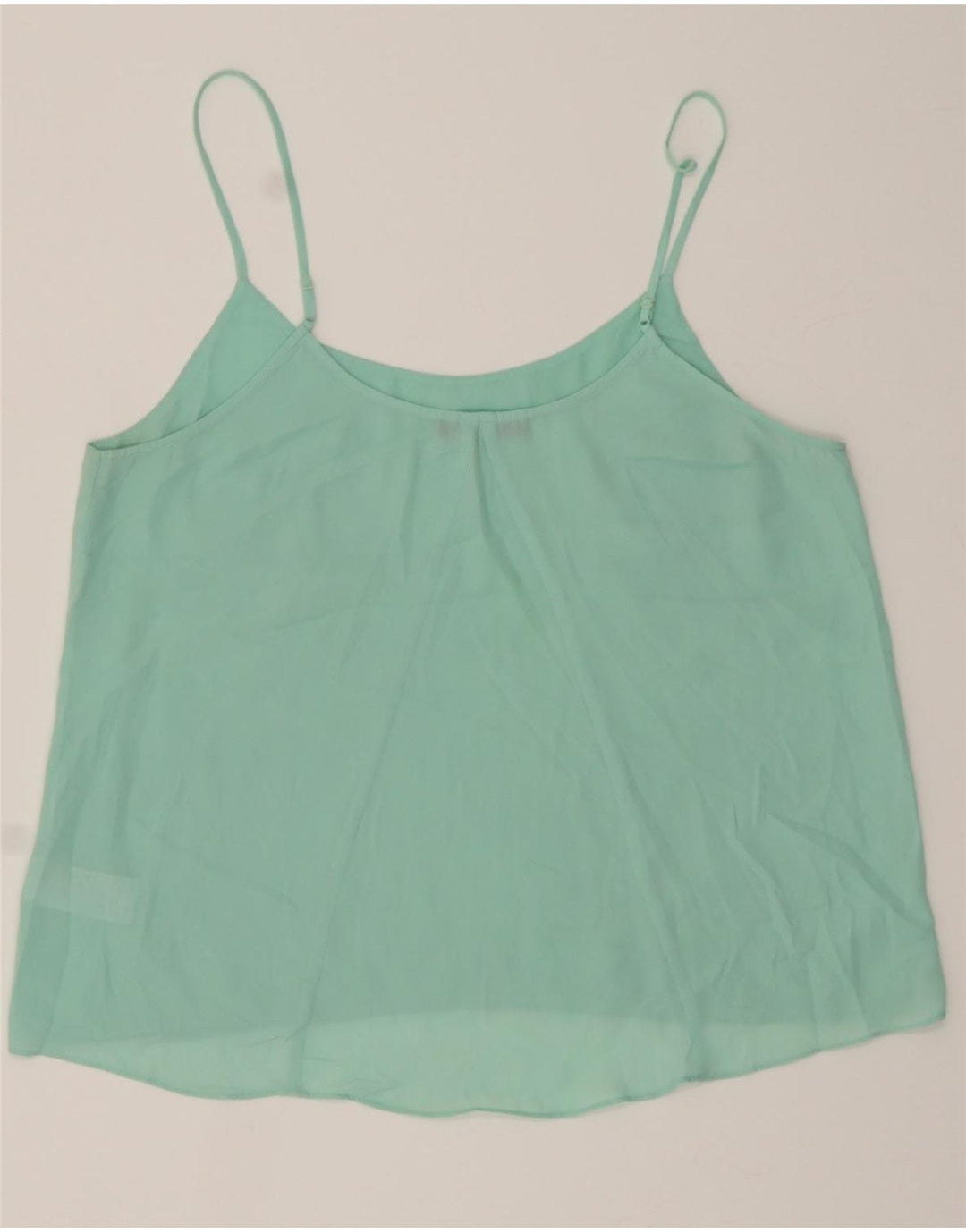 OASIS Womens Cami Top UK 16 Large Green Polyester Vintage Oasis and Second-Hand Oasis from Messina Hembry 