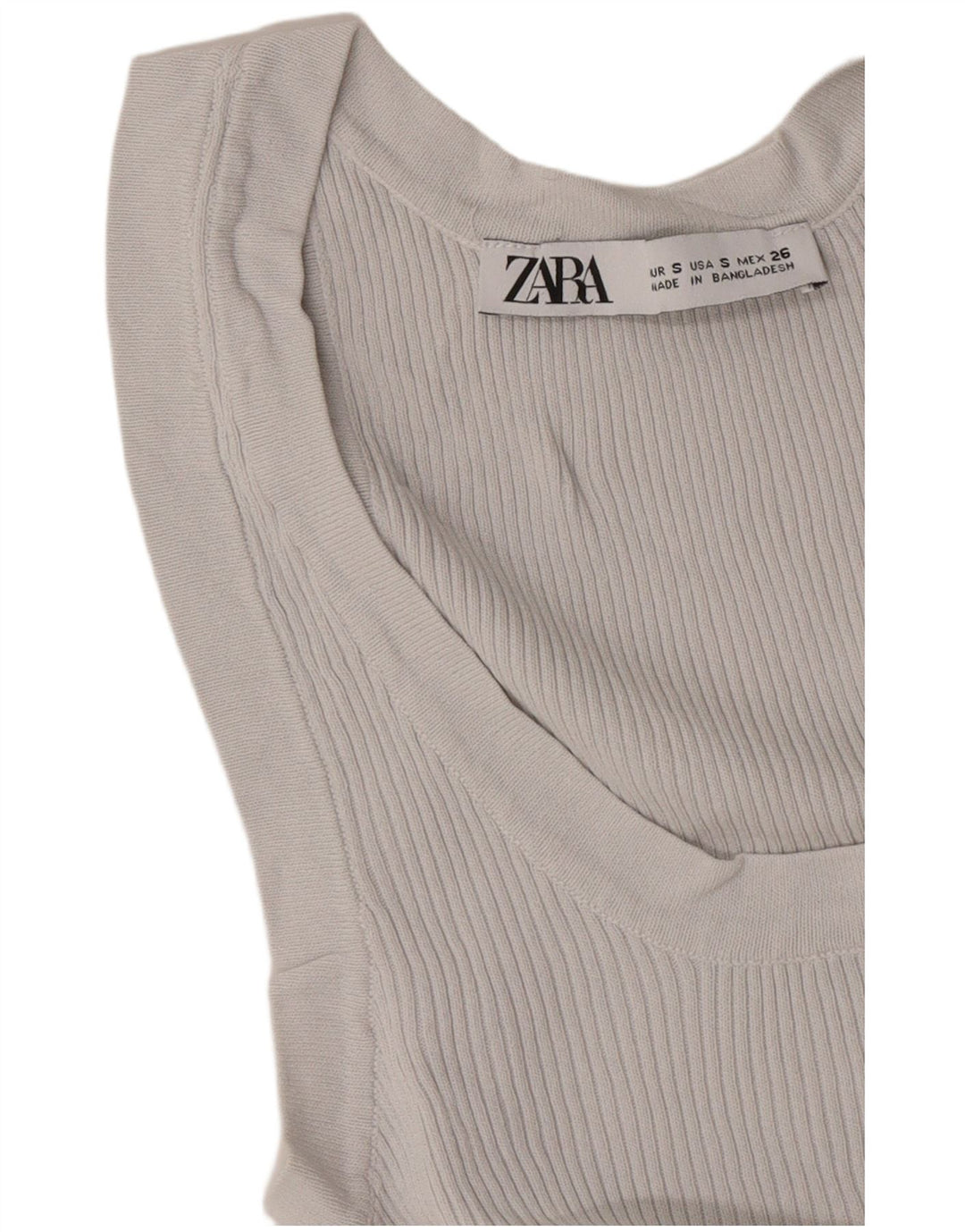 Vestă pentru femei Zara UK 8 Small Gri