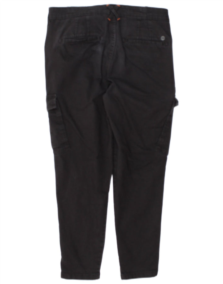 Jack & Jones Mens Slim Cargo Trousers W30 L25 Grey Cotton