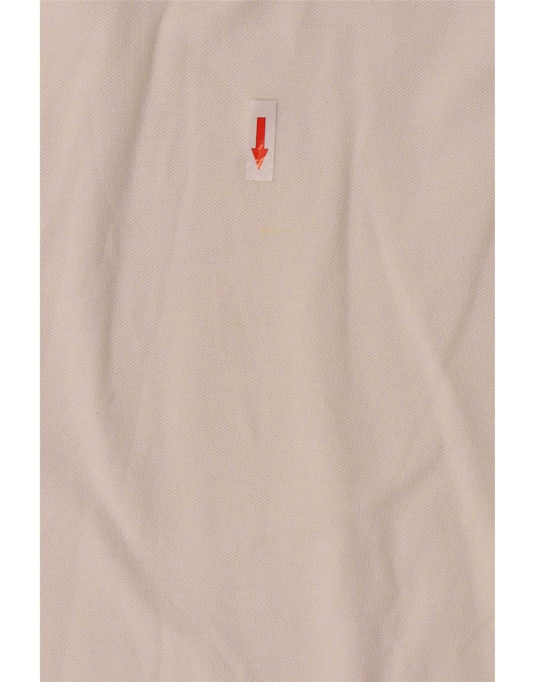 Fila Mens Long Sleeve Polo Shirt Large White Cotton