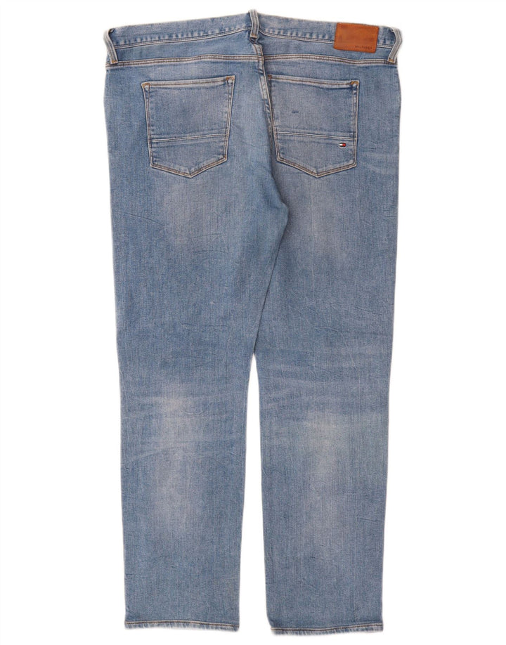 Tommy Hilfiger Mens Bleecker Slim Jeans W36 L30 Blue Cotton