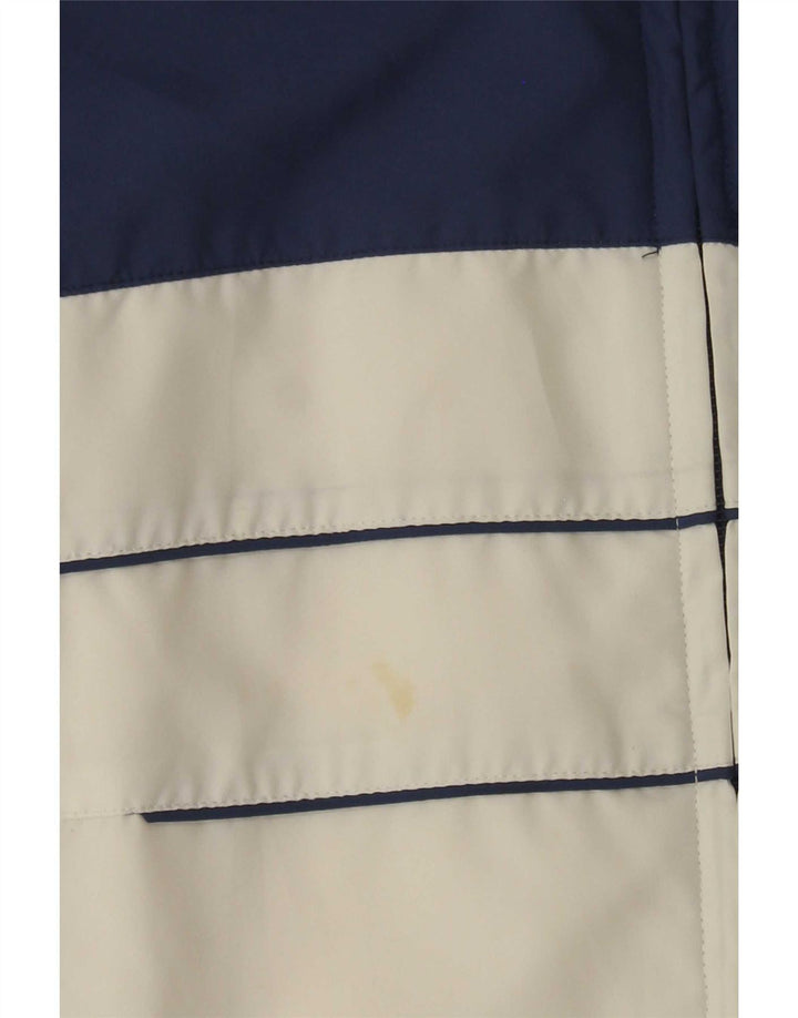 Adidas Womens Oversized Tracksuit Top Jacket UK 16 Large White Colourblock