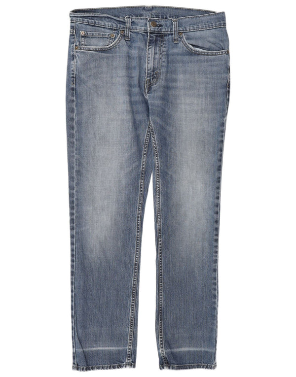 Levi's Damen Slim Jeans W32 L30 Blaue Baumwolle