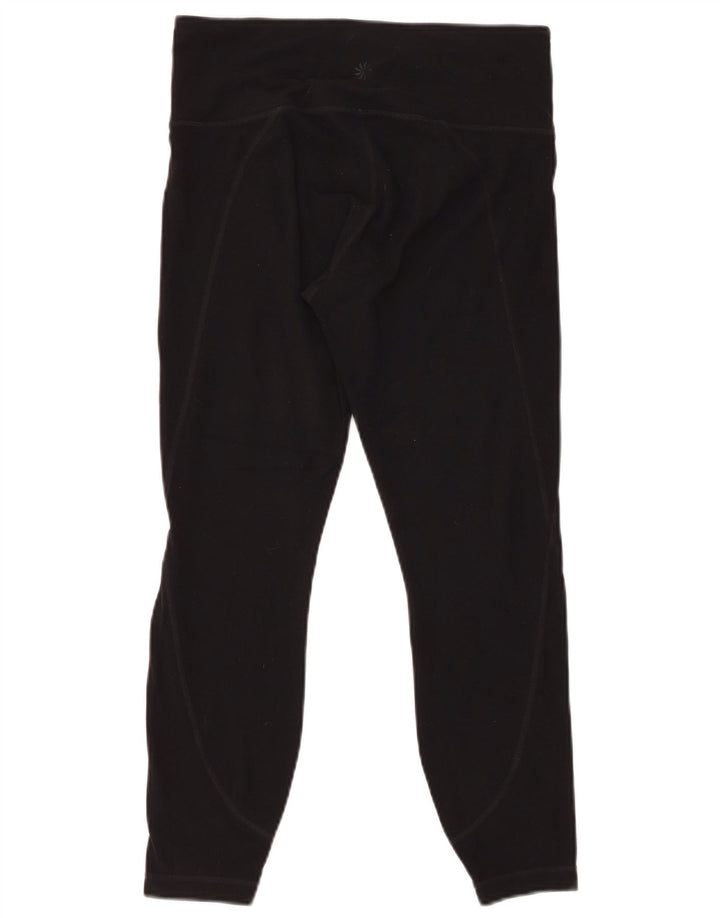 Legginsy damskie ATHLETA UK 12, średni czarny nylon