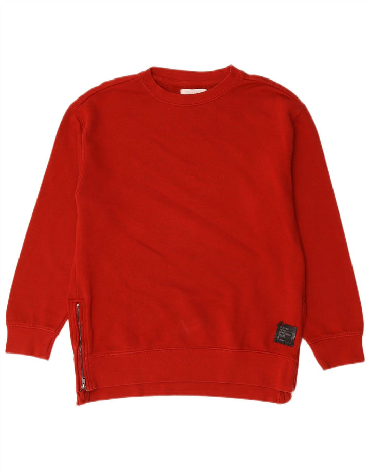 Zara Pige Sweatshirt Jumper 9-10 År Rød