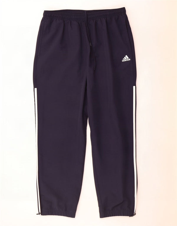 Pantaloni da tuta da uomo Adidas Joggers 2XL poliestere blu navy