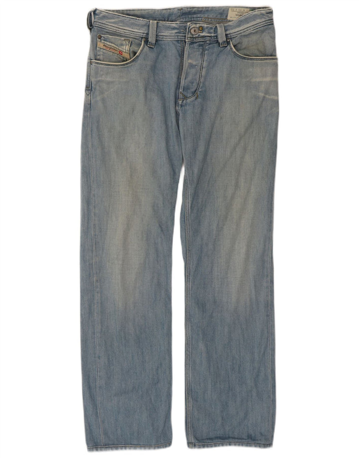 Мужские прямые джинсы Diesel Yarik W32 L32 синие
