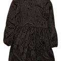 Rochie A-Line cu mânecă lungă pentru femei Asos UK 8 Poliester negru mic