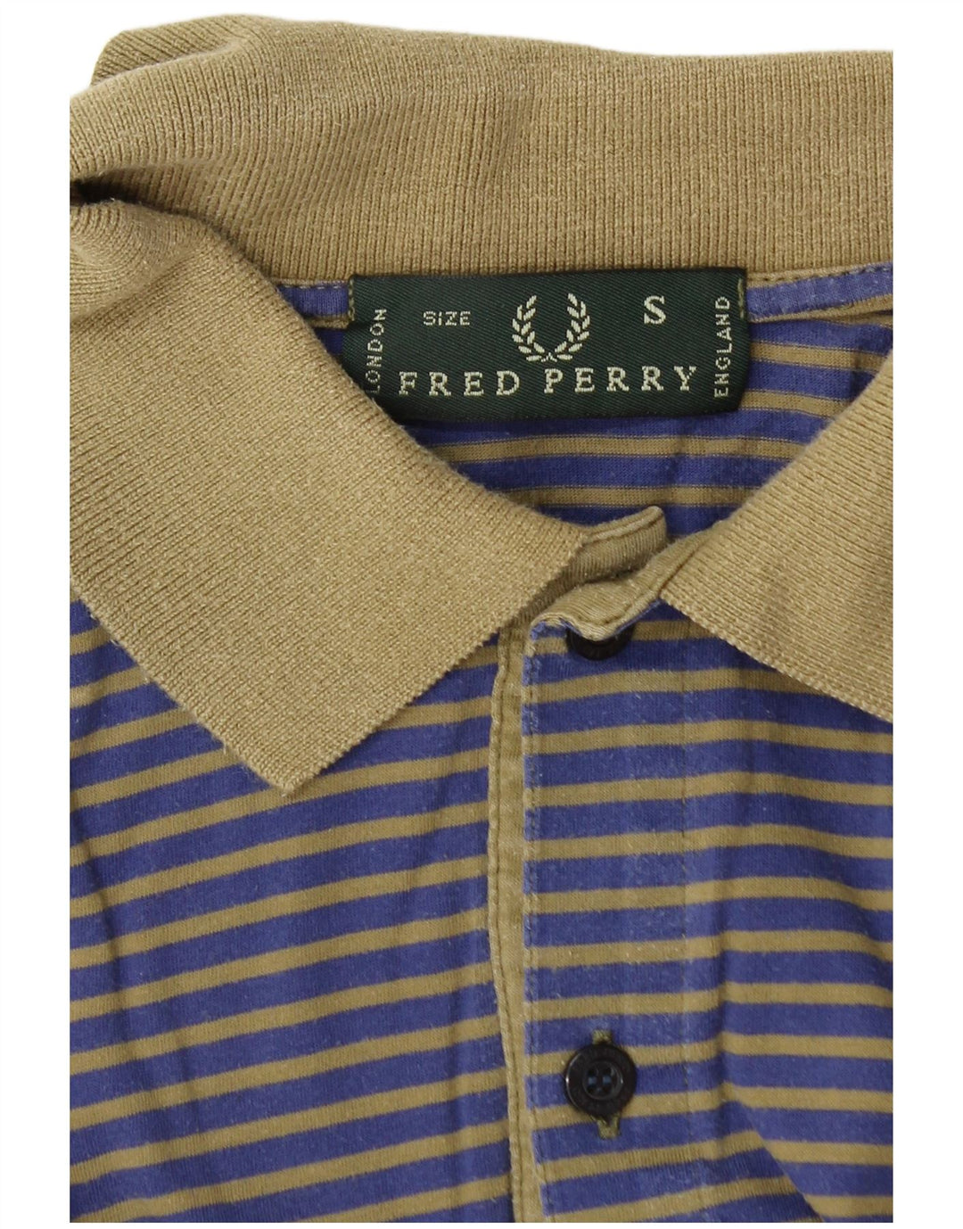 Fred Perry Herre poloskjorte lille marineblå nålestribe