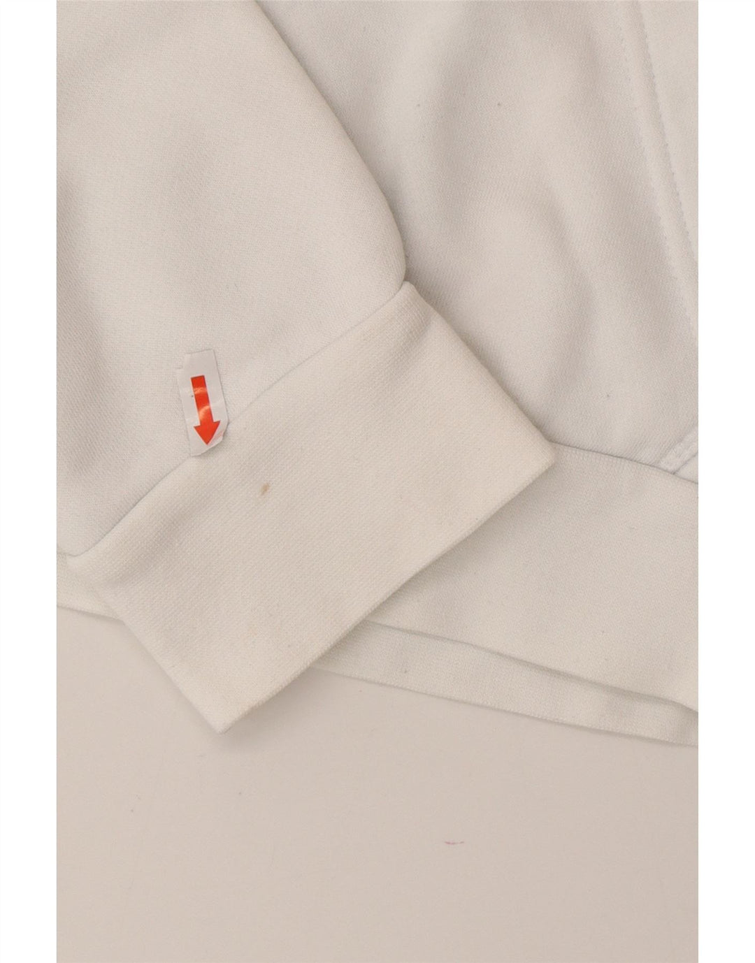 Adidas Mens Hoodie Jumper Small White Cotton