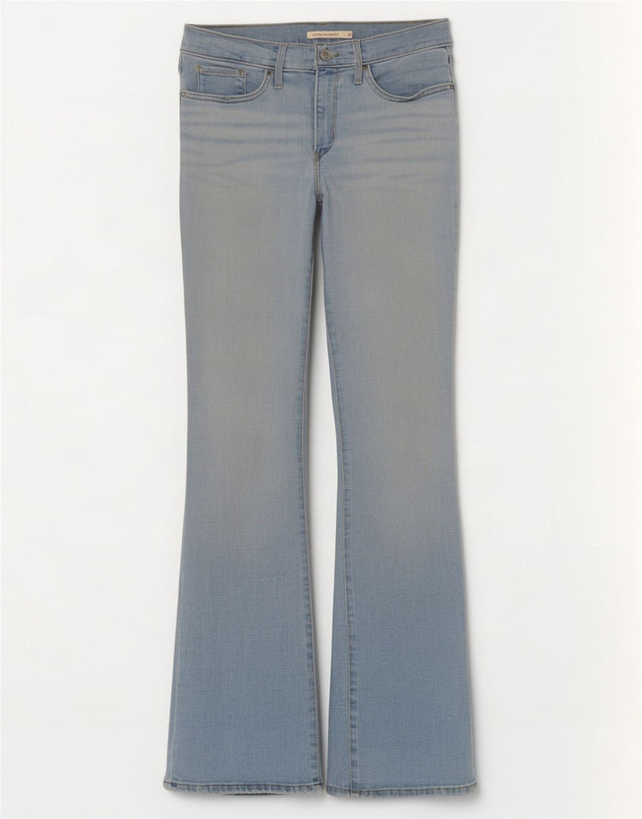 Levi's Womens 315 Shaping Bootcut Jeans W30 L32 Blue Cotton