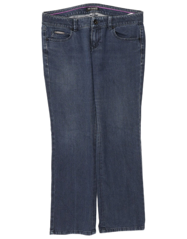 Jeans dritti autografi da donna Marks & Spencer UK 14 grandi W34 L28 blu