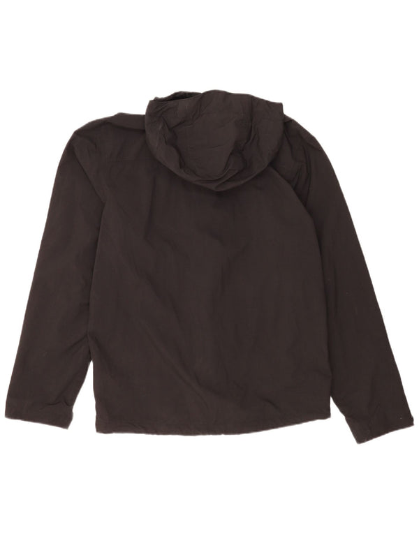 Ανδρικό μπουφάν βροχής με κουκούλα North Face UK 36 Small Black Nylon