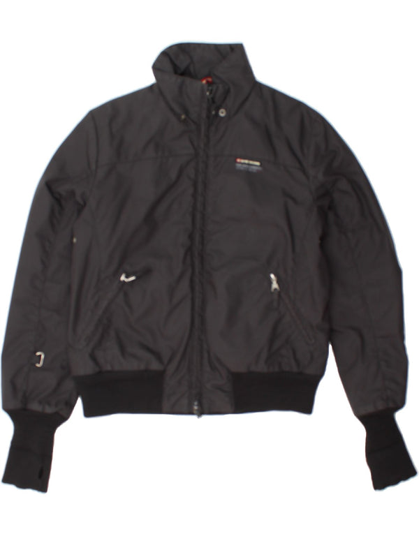 CAPE HORN Womens Bomber Jacket UK 16 Large Black