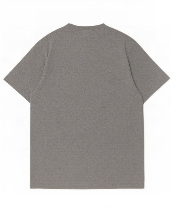 Penguin Mens T-Shirt Top Large Grey Flecked Cotton