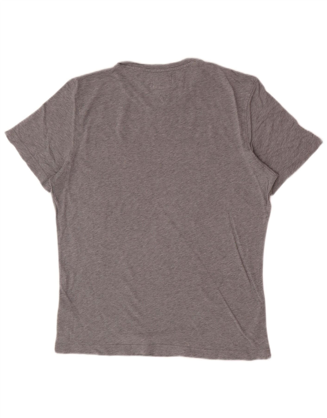 Tommy Hilfiger Mens T-Shirt Top Large Grey Cotton