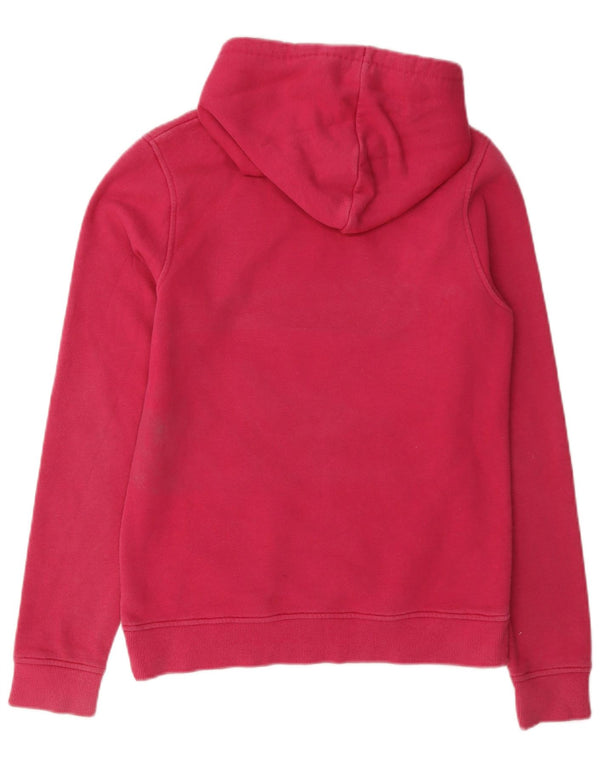Canterbury Womens Graphic Hoodie Jumper UK 8 Small Pink