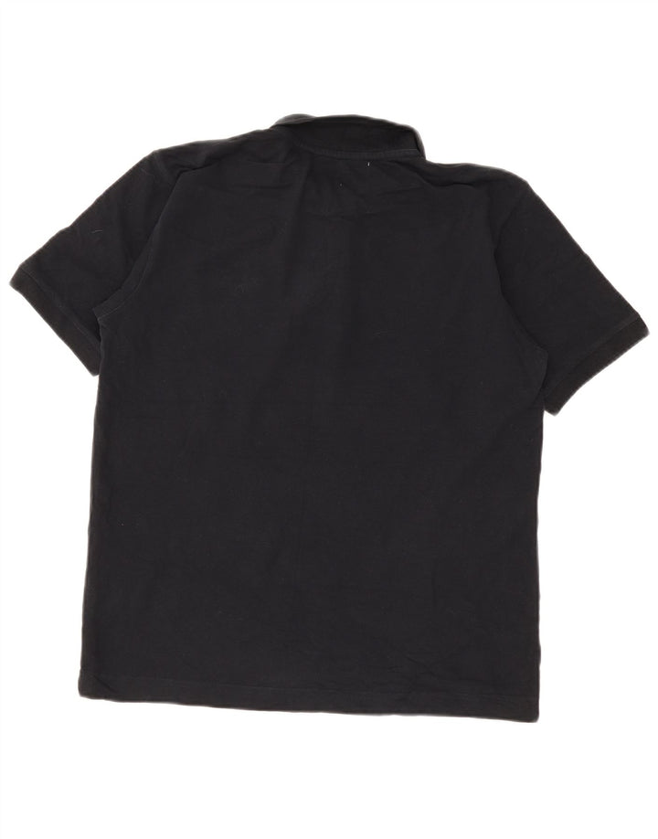 Kappa herre poloshirt Medium sort bomuld