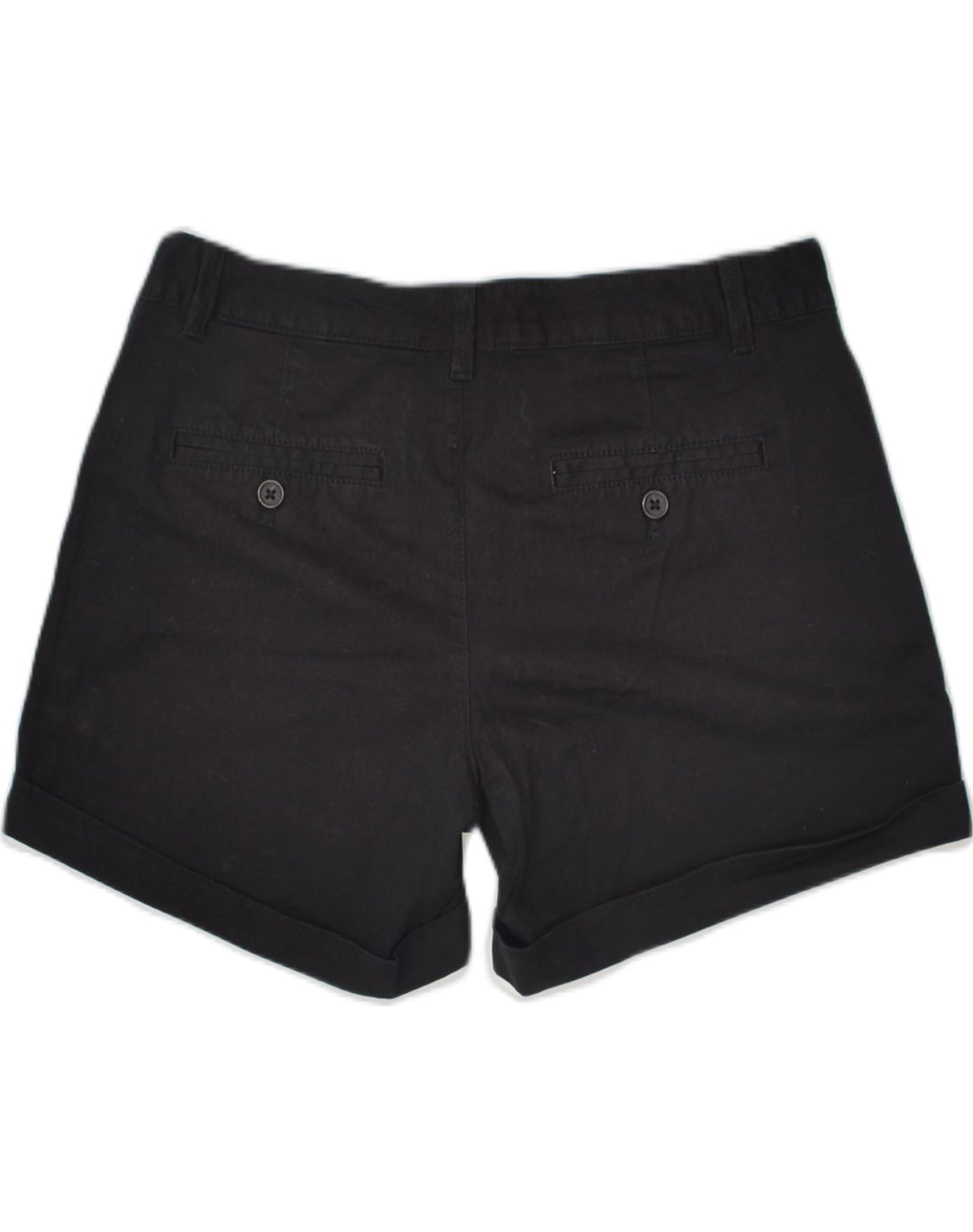 BANANA REPUBLIC Womens City Fit Chino Shorts US 4 Small W32  Black Cotton | Vintage Banana Republic | Thrift | Second-Hand Banana Republic | Used Clothing | Messina Hembry 