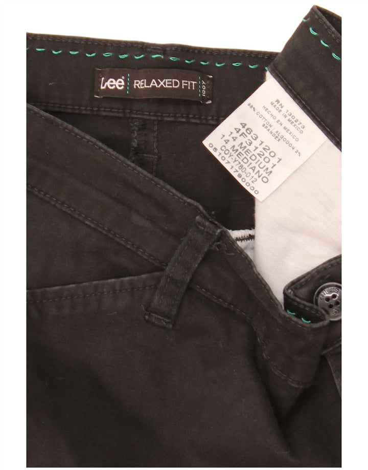 Lee Womens US14 W36 L31 bumbac negru