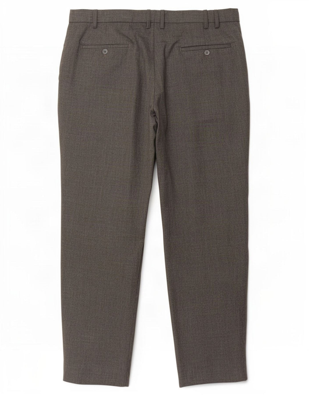 Pantaloni de costum obișnuiți drepți pentru bărbați Marks & Spencer L38 L31 poliester gri