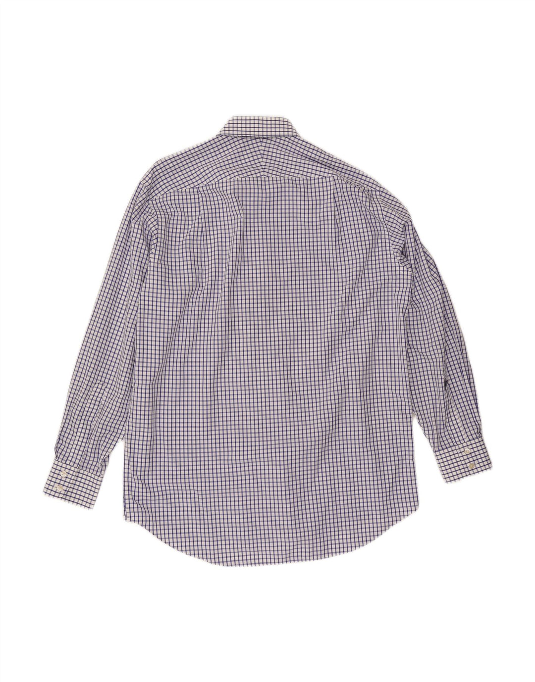 CHARLES TYRWHITT Mens Shirt Size 16 1/2 Large Blue Check