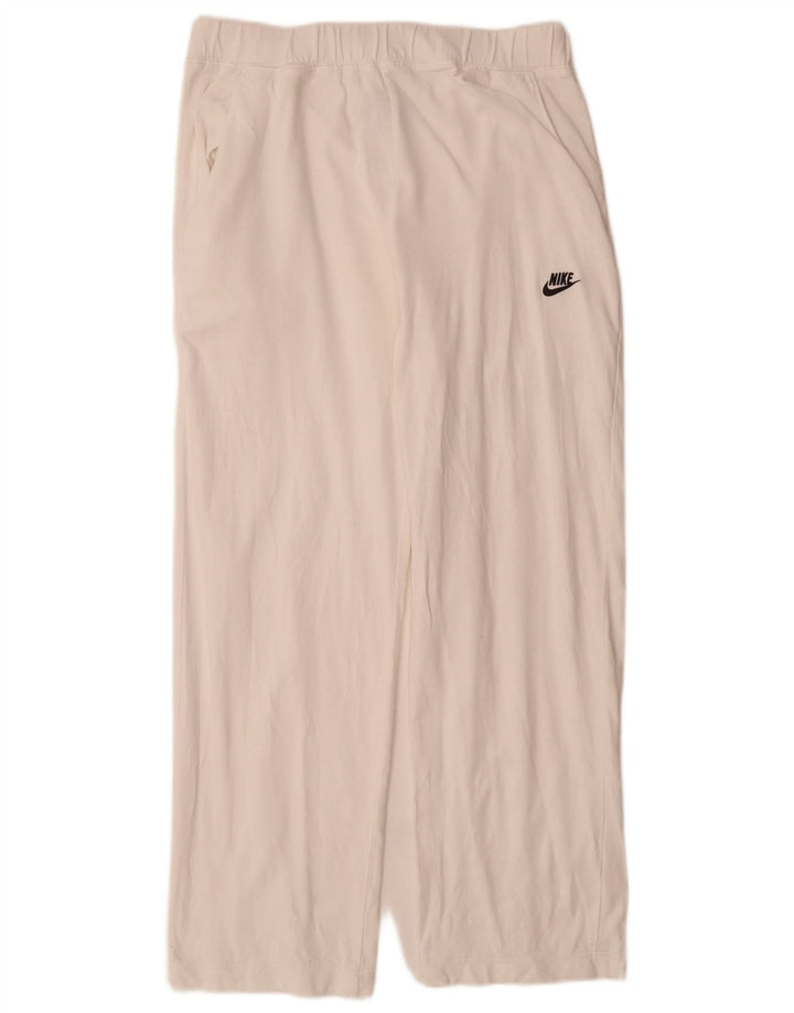 Nike Mens Tracksuit Trousers Small White