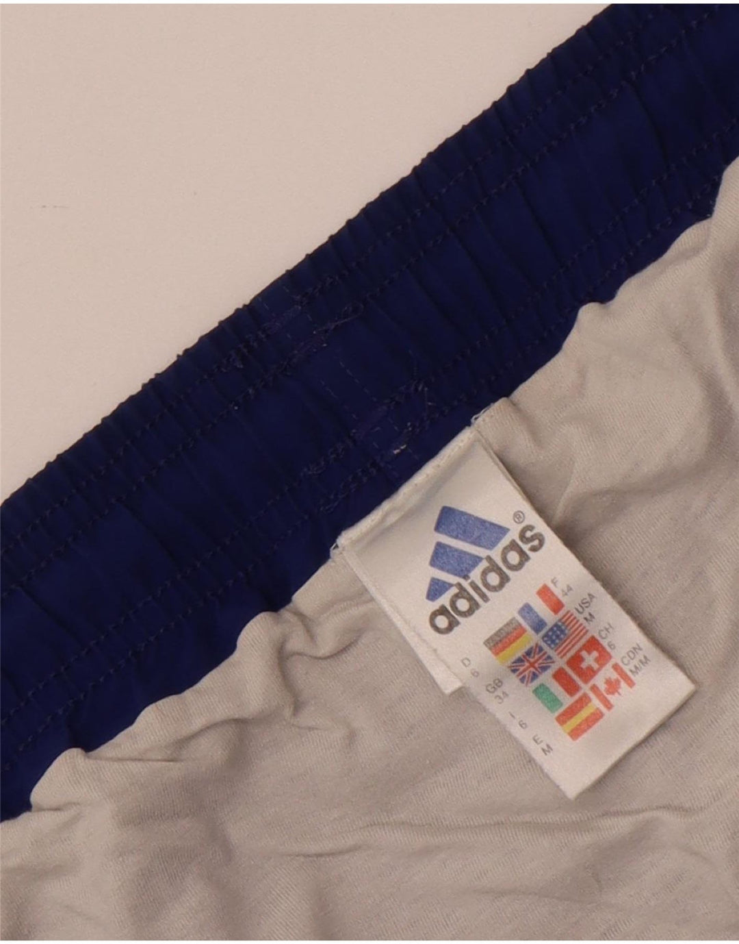 Adidas Mens Sport Shorts Medium  Navy Blue Polyester