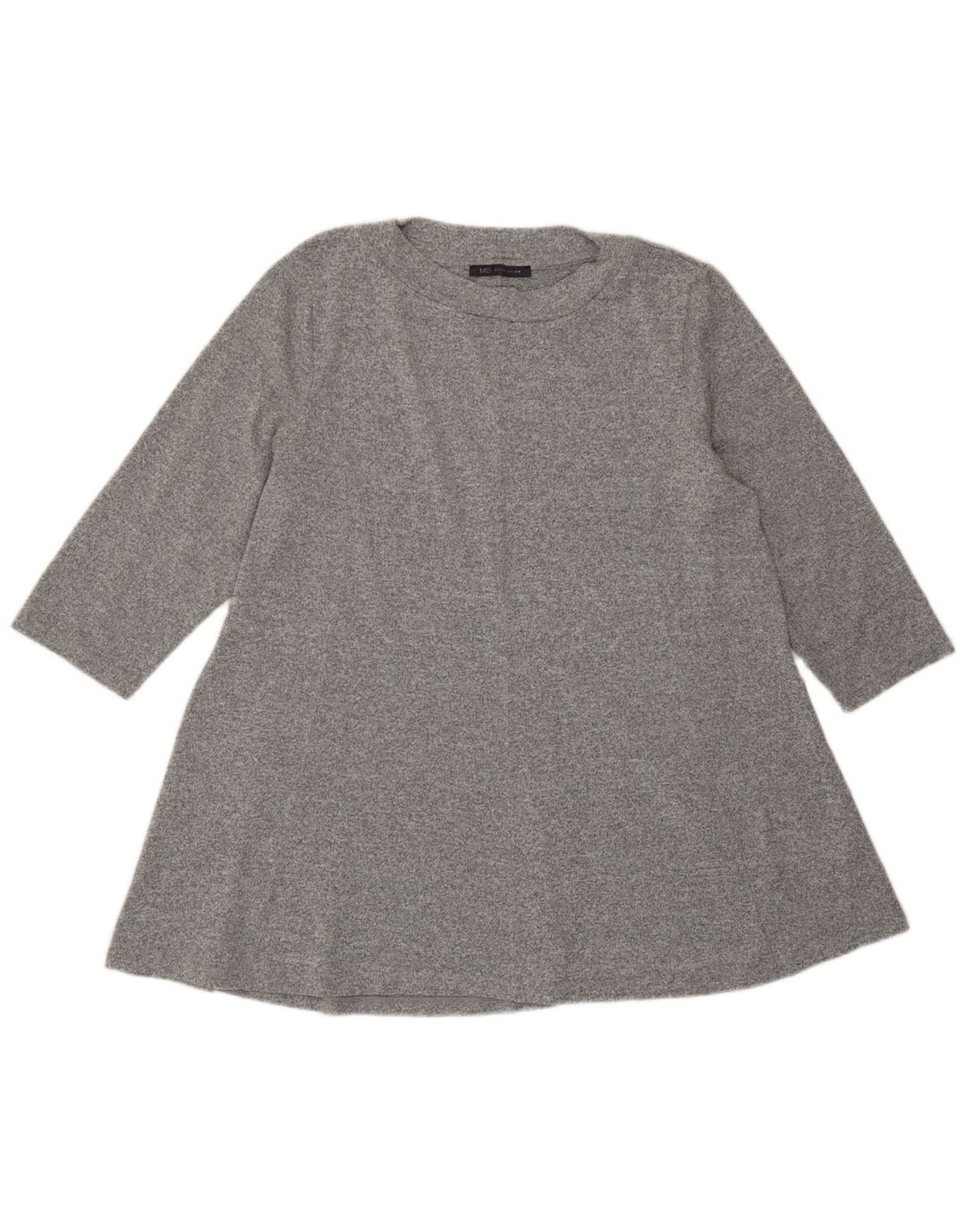 Bluzka damska Marks & Spencer UK 20 2XL Szary, plamkowany poliester
