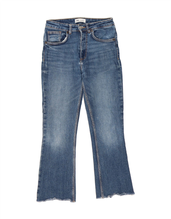 ZARA Womens Bootcut Jeans EU 34 2XS W24 L25 Blue Vintage Zara and Second-Hand Zara from Messina Hembry 