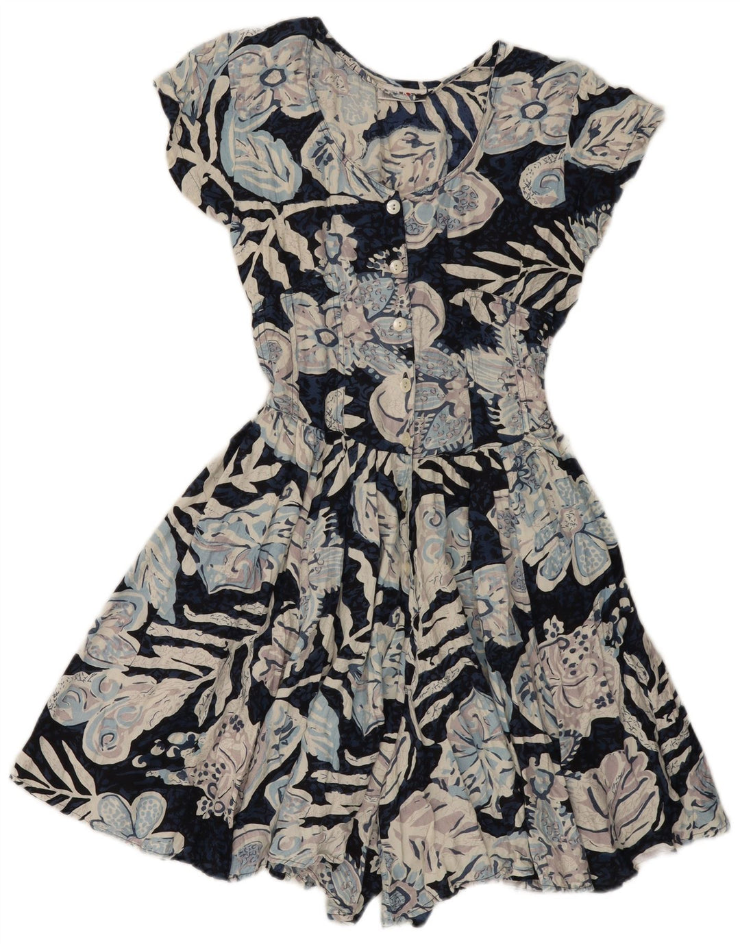 MISS JOY Tutina da donna EU 38 XS Blu floreale