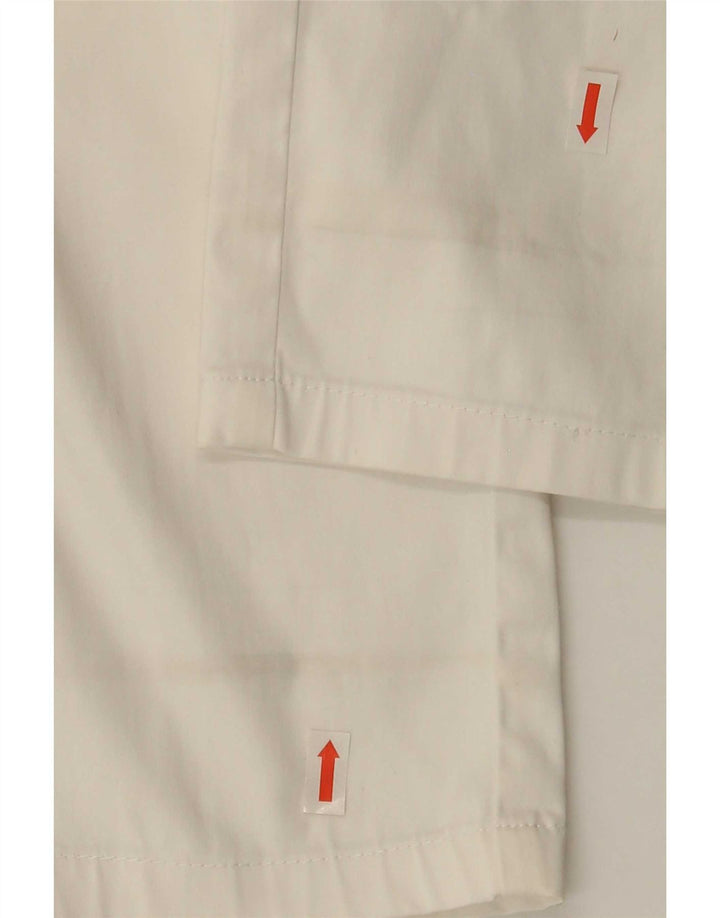 Zara Herren Slim Casual Hose EU 40 Medium W31 L29 Weiß