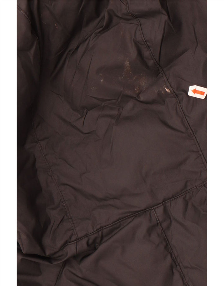Nike drenge hættepolstret jakke 12-13 år stor sort polyester