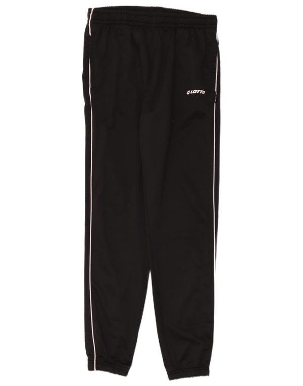 Lotto Mens Tracksuit Trousers Joggers Medium  Black Polyester