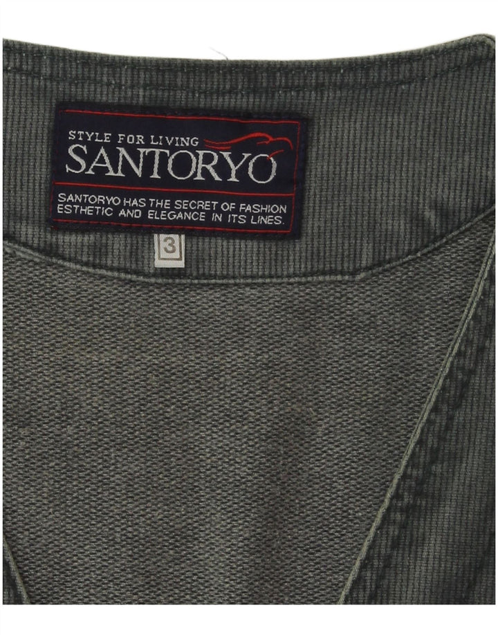 Santoryo Mens Utility Gilet UK 42 XL Blue