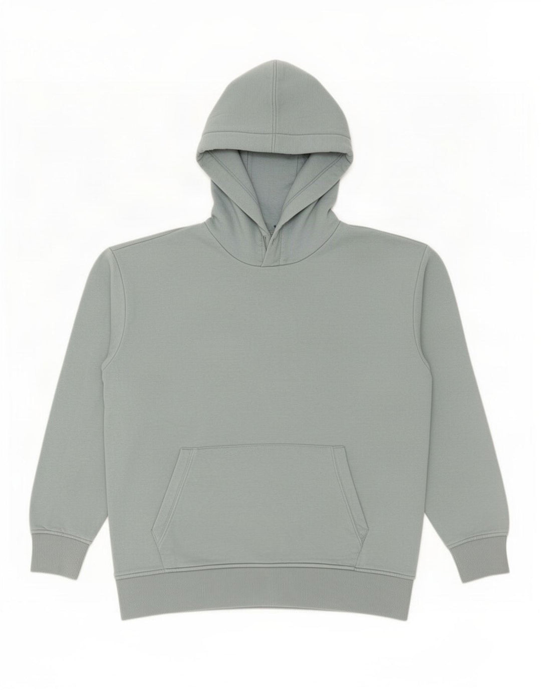 Zara Mens Hoodie Jumper Medium Blue Cotton