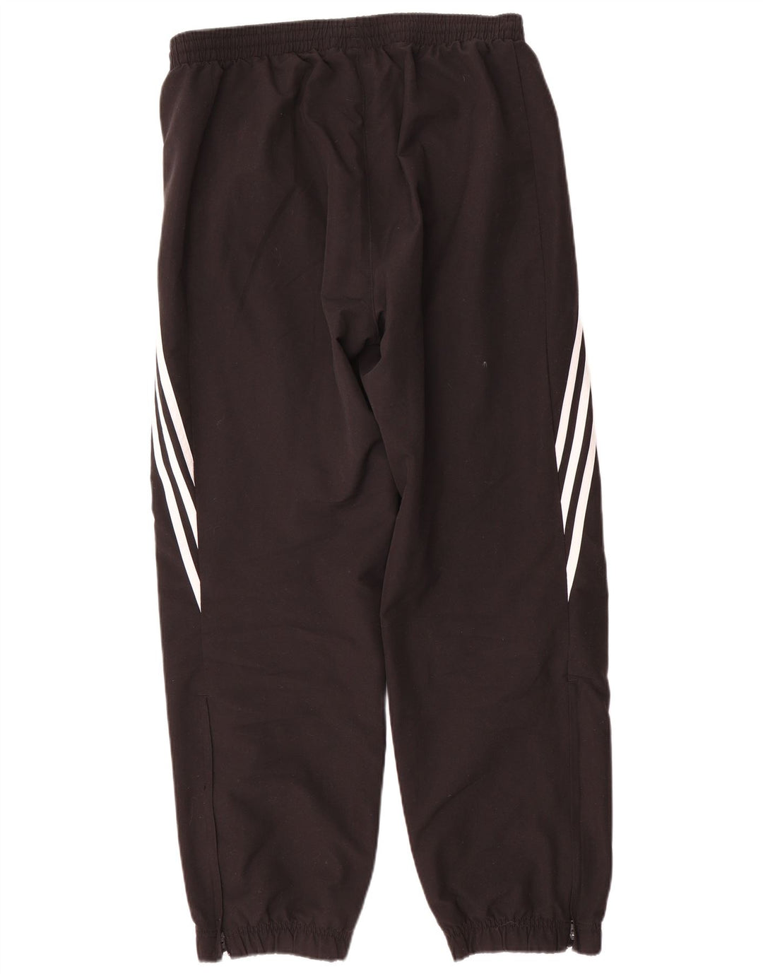 Adidas Mens Tracksuit Trousers Joggers Large Black Polyester