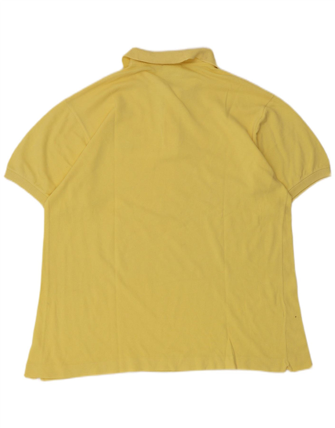 Lacoste Mens Polo Shirt Size 5 Large Yellow