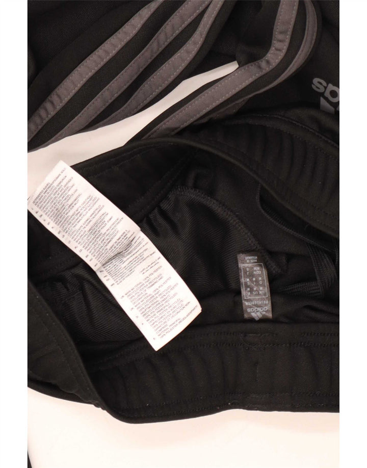 Męskie spodnie dresowe Adidas Aeroready, średni czarny poliester