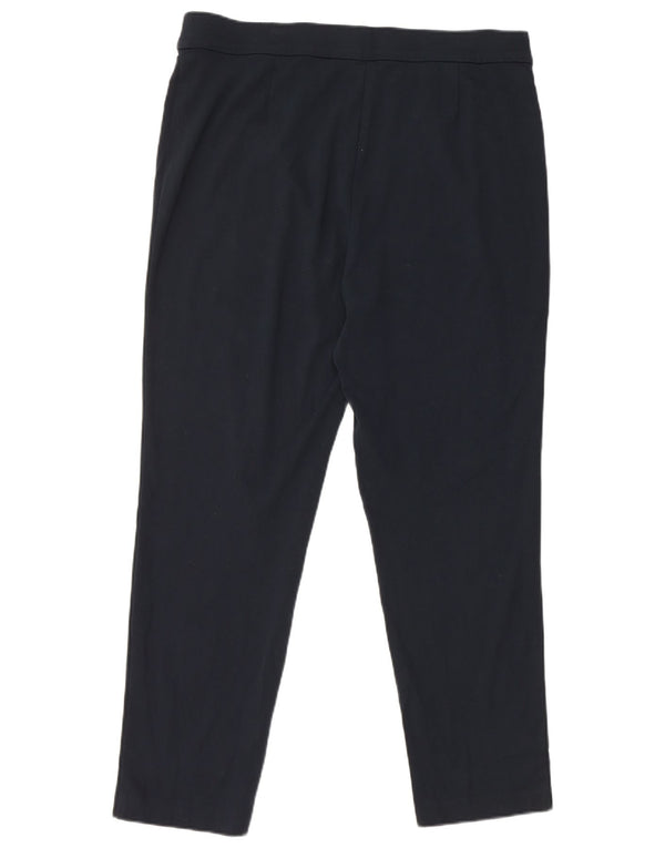 Женские повседневные зауженные брюки Marks & Spencer UK 18 XL W36 L28 Темно-синие