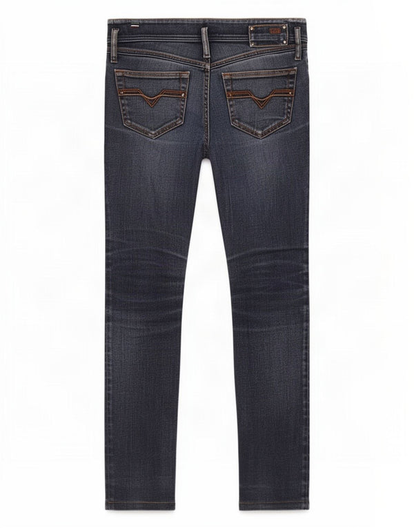 Diesel Mujer Matic Skinny Jeans W27 L30 Algodón Azul Marino