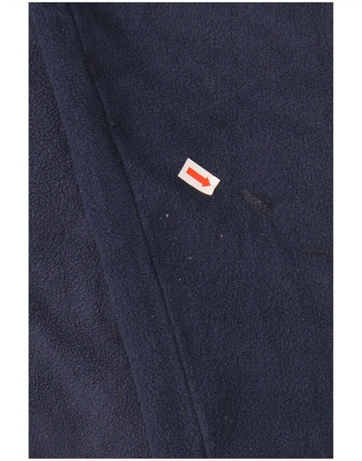 DIADORA Mens Fleece Jacket UK 40 Large Navy Blue