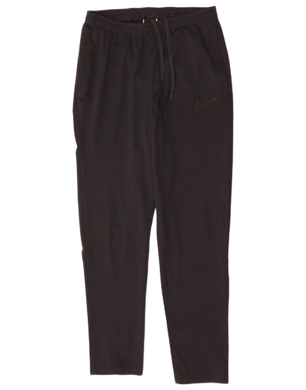 Pantaloni da tuta Nike Dri Fit da donna UK 14 Medium Nero Poliestere