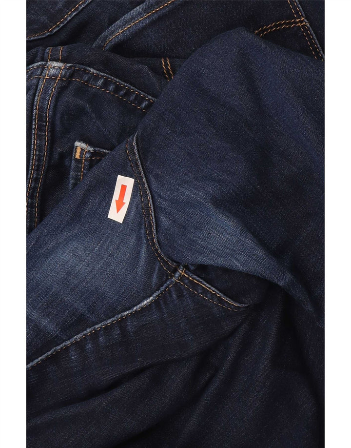 Levi's Womens 711 Skinny Jeans W29 L31 Navy Blue